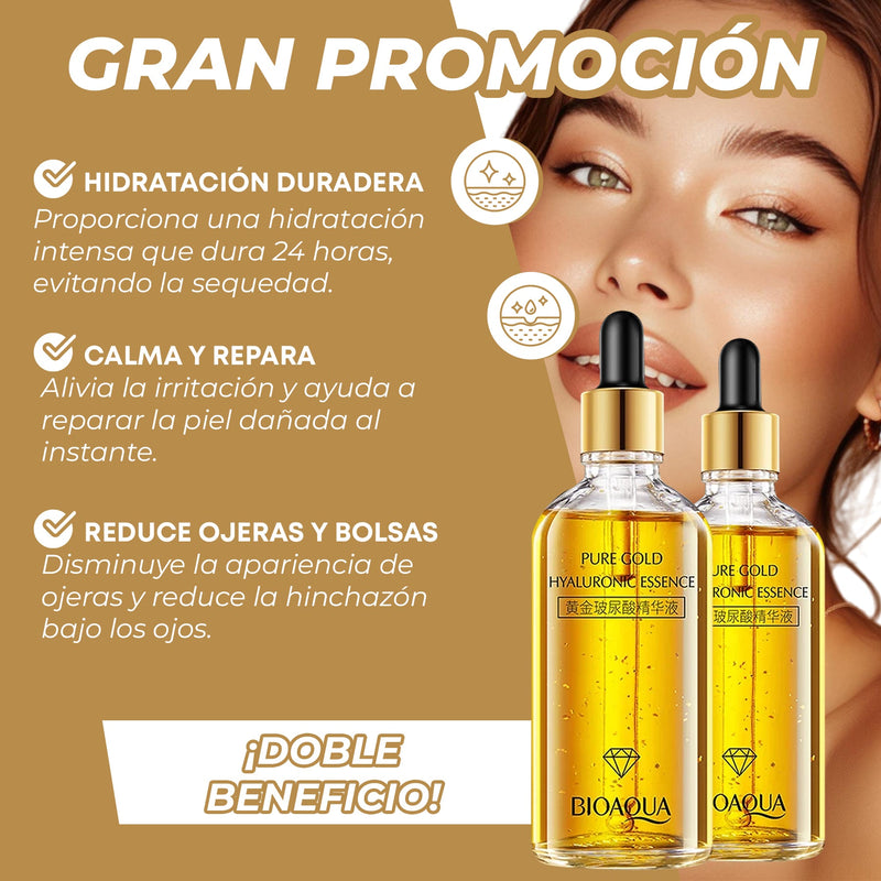 Combo Serum PureGold 24k® Antienvejecimiento en Promo Paga 1 - Recibe 2